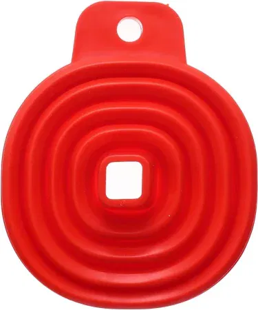 Silicone kitchen oil and water funnel big size food grade 10cm x 12cm for cooking, baking and liquid transfer