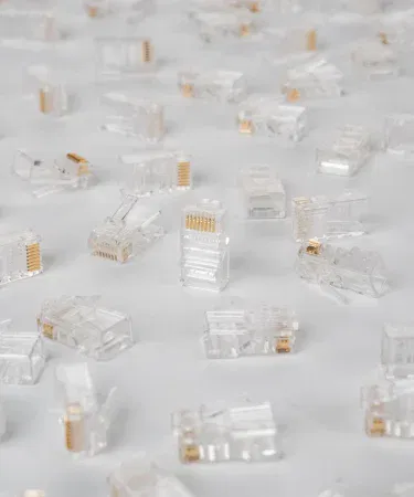 MT‑Link Cat5e RJ45 Connector (MT‑C5) – pack of 100 high‑quality Ethernet plugs with pure copper contacts