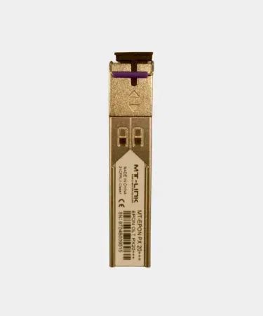 MT-Link EPON SFP Module MT-EPON PX20+++ front view, high‑performance EPON transceiver
