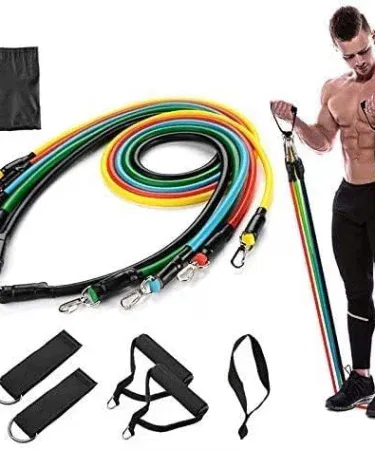 Resistance Gym Band – high‑quality elastic fitness band for home workout, yoga, Pilates and strength training; perfect for men and women