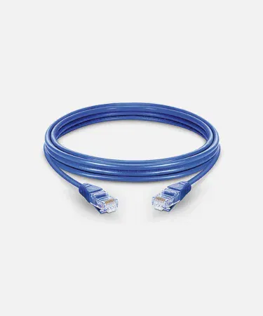 MT-Link Cat6 UTP Patch Cord 5 Meter Blue Ethernet Cable – MT‑C65, imagecaption=MT-Link Cat6 UTP Patch Cord 5 m – Blue – High‑speed gigabit Ethernet cable for reliable networking.