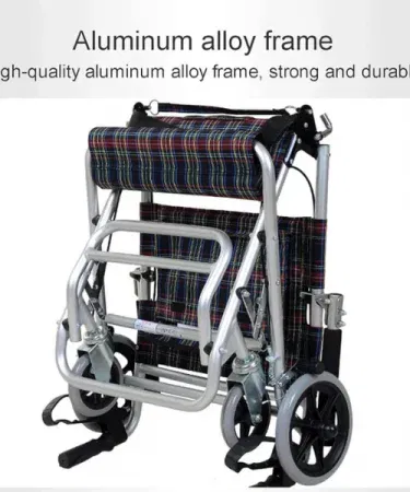 Best Portable Aluminum Folding Stair Chair Wheelchair – ultra‑lightweight, foldable, comfortable for patients and elderly, ideal for home care and outdoor travel.