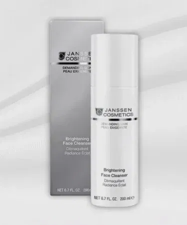 Janssen Cosmetics Brightening Face Cleanser 200ml – Gentle Facial Cleanser for Radiant Skin