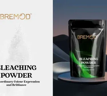Professional dust‑free Bremod Extraordinary Color Expression Bleaching Powder 30g & 450g for fast hair lightening and blonde results