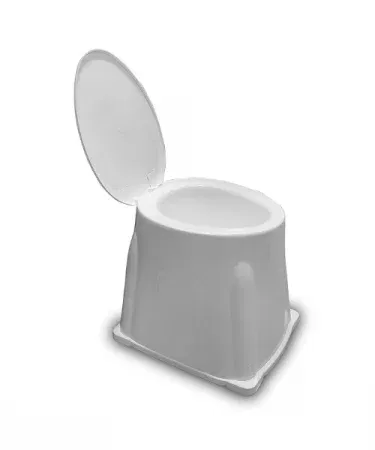 Portable Western style toilet seat converter – adjustable plastic commode stool for Pakistani toilets, suitable for elderly and handicapped users