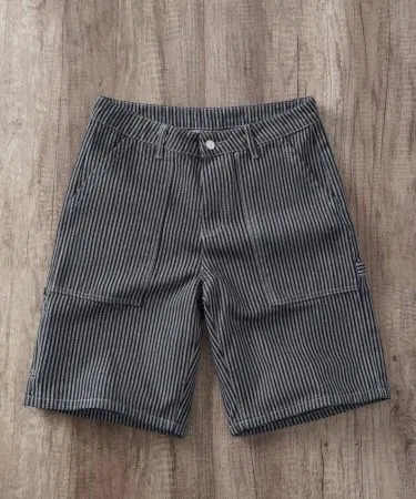 Men’s Premium Light Grey Denim Shorts – Casual Summer Half Pants for Men, perfect for summer wear in Pakistan