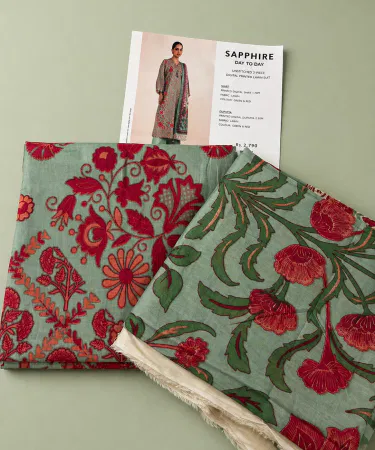 "Sapphire 2pc shirt and dupatta set – vibrant sapphire color, lightweight fabric, perfect for casual and festive wear" , imagecaption= "Elegant Sapphire 2pc Shirt + Dupatta set available at an affordable price on Khareedo & Kharedo" ,
