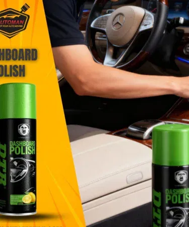 DTR Car Dashboard Polish 450ml for shine, protection, and restoration with anti-dust and UV protection in Pakistan.