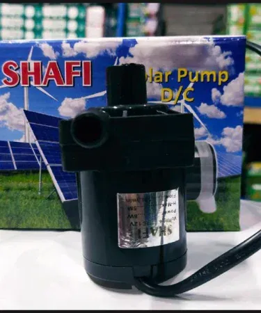 Shafi JD solar water pump 12V DC 8 watt submersible IP68 for Pakistan