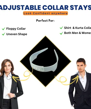 Adjustable collar support shaper for men and women shirt kurta dress straight look in Pakistan