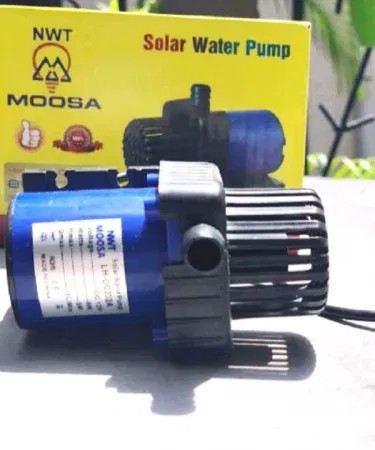 MOOSA 12V DC 8W solar water pump for air coolers sold in Pakistan