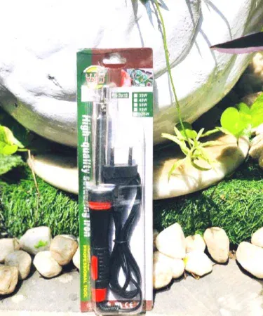 Blue green 220V 60W soldering iron with EU plug and LED indicator sold in Pakistan
