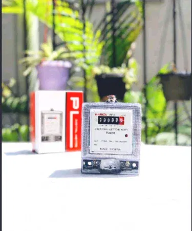 Digital single phase static KWH sub meter 220V for accurate energy tracking sold in Pakistan