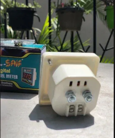 Digital volt ampere panel meter with variable resistor sold in Pakistan