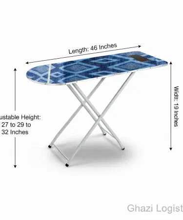 Medium foldable iron stand with multi color options for home storage in Pakistan