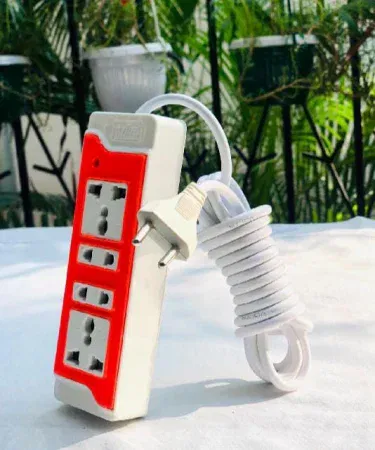 Universal power extension board ten sockets heavy duty twelve feet copper wire sold in Pakistan