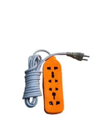 High quality 12 feet extension board with nine sockets and long wire sold in Pakistan