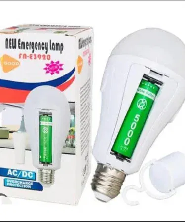 Portable rechargeable 20W LED light with 6 hour battery backup AC DC sold in Pakistan