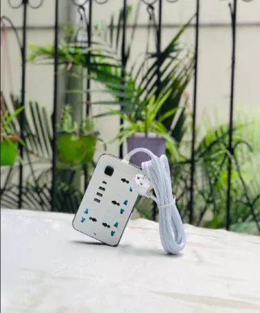 Power strip extension board with 4 sockets USB Type-C port sold in Pakistan
