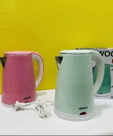 Portable double body electric kettle 1.5L for home and travel sold in Pakistan