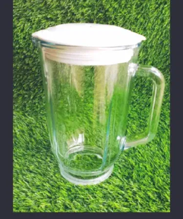 High quality one liter glass jug for juicer mixer milkshake replacement in Pakistan