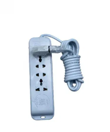Extension board with 4 sockets and 12 feet wire for personal use sold in Pakistan