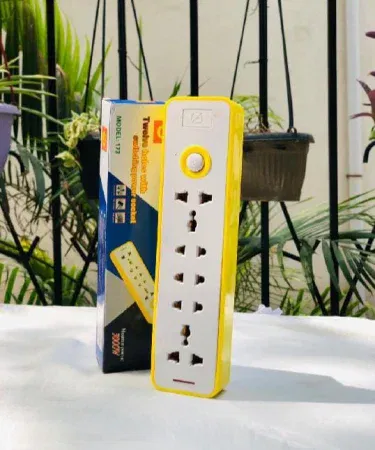 Extension box with twelve holes and switching power socket sold in Pakistan
