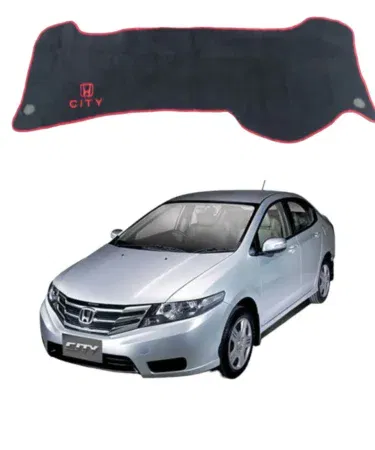 Dashboard mat for Honda City 2009-2020 models, protecting from sun damage in Pakistan.