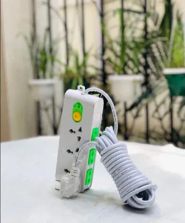 three shoo electric extension board with 18ft copper cable and 15 sockets sold in Pakistan