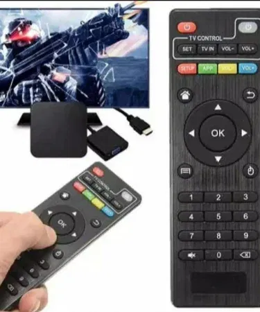 Universal Android TV box remote control for X96 mini MXQ sold in Pakistan