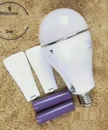 Portable rechargeable 20W LED light with 6 hour battery backup AC DC sold in Pakistan