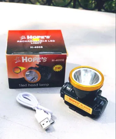 H-4006 rechargeable 2W LED head lamp light for sale in Pakistan