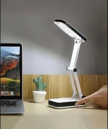 Portable folding LED rechargeable study desk lamp with bright reading light sold in Pakistan