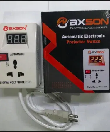 Automatic digital voltage protector switch for fridge freezer and home appliances sold in Pakistan