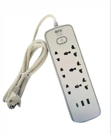 Heavy duty extension lead with USB-C ports and 10A 2500W load capacity sold in Pakistan