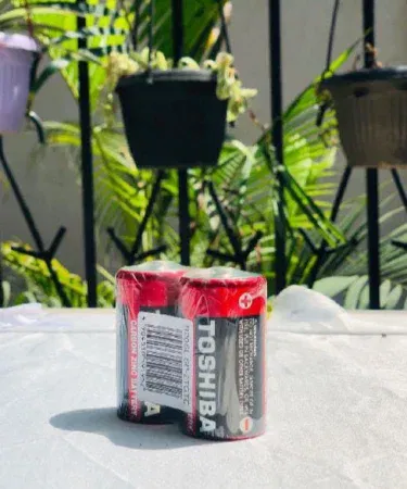 Toshiba D cell batteries pack of 2 for stove and geyser sold in Pakistan