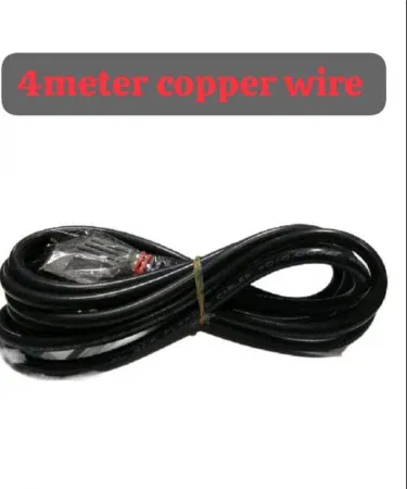 Copper extension lead wire four meter with plug for home appliances sold in Pakistan