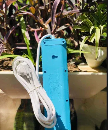 Cooper 3 meter extension lead with three USB ports and surge protection sold in Pakistan