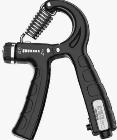 Automatic counting hand gripper adjustable resistance non slip handle for gym exercise in Pakistan