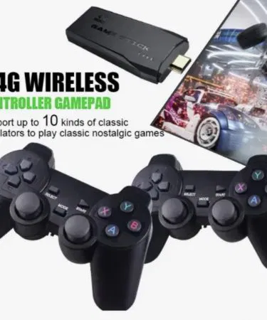 Original M8 retro game console 4K HDMI dual wireless controllers 10000 games available in Pakistan