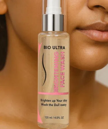 Bio Ultra brightening face wash 120ml for fresh radiant glowing skin in Pakistan