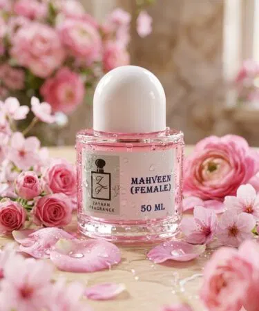 Mahveen Eau de Parfum for women, inspired by Gucci Flora, 50ml, sold in Pakistan