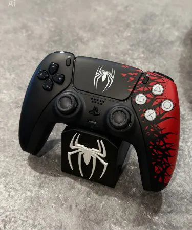 Spider-Man controller stand for PS5 PS4 and Xbox with non-slip base sold in Pakistan