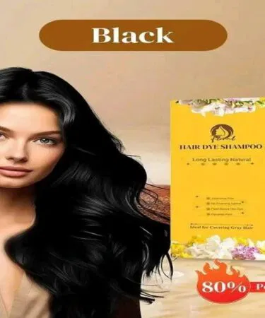 Long-lasting natural brown hair dye shampoo cream for sale in Pakistan.