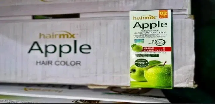 Apple green hair dye cream for Pakistani women, stylish, easy to use, MZ1833200036BYWD