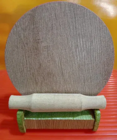 Baby Chakla Belna with Stand Wooden Chapati Rolling Board and Pin 3Pcs Set for kids in Pakistan