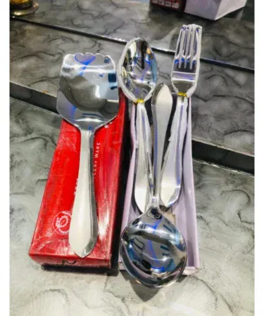 14 Pcs Stainless Steel Spoon Fork Set | Khareedo
