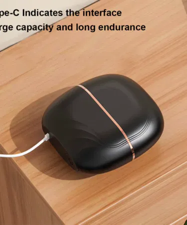 Mini hair straightening comb, wireless charging, portable, multifunctional, hair care, styling, random color, Pakistan