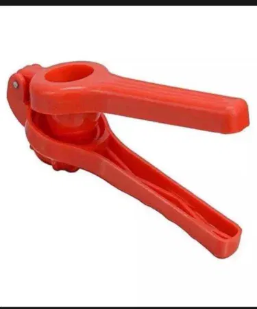 Durable plastic lemon squeezer for easy manual citrus juicing, ideal for summer drinks in Pakistan.
