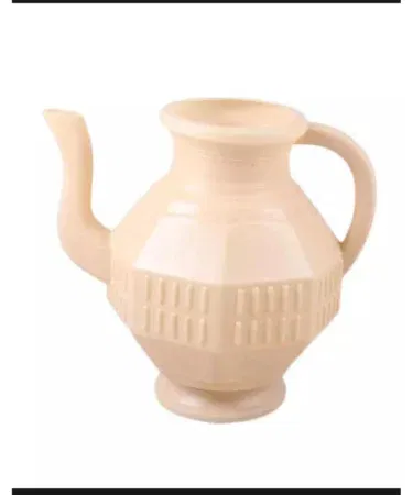 Classic Asian plastic lota bath mug in multicolor, round shape, fabric and plastic material, sold in Pakistan